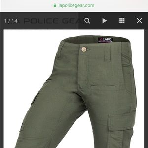 LA POLICE GEAR WOMEN'S STRETCH OPS TACTICAL PANTS